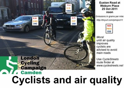Cyclists and Air Quality