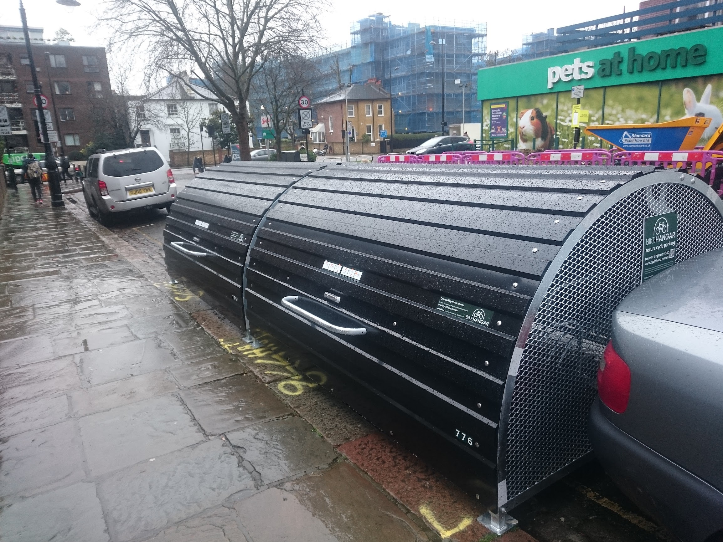 At last, a few more Bikehangars