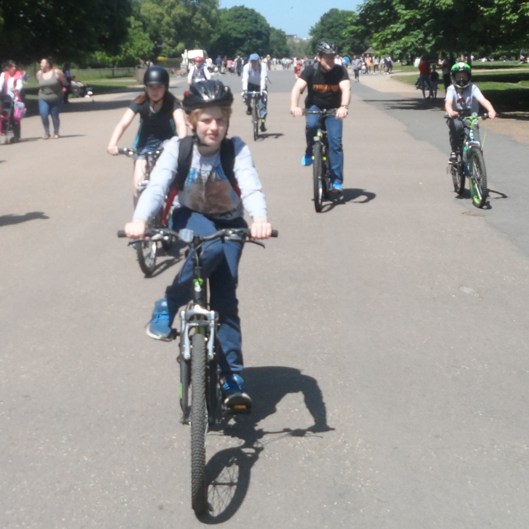Camden Cyclists Family ride to Regents Park and Diana Memorial, Hyde Park – May 2018