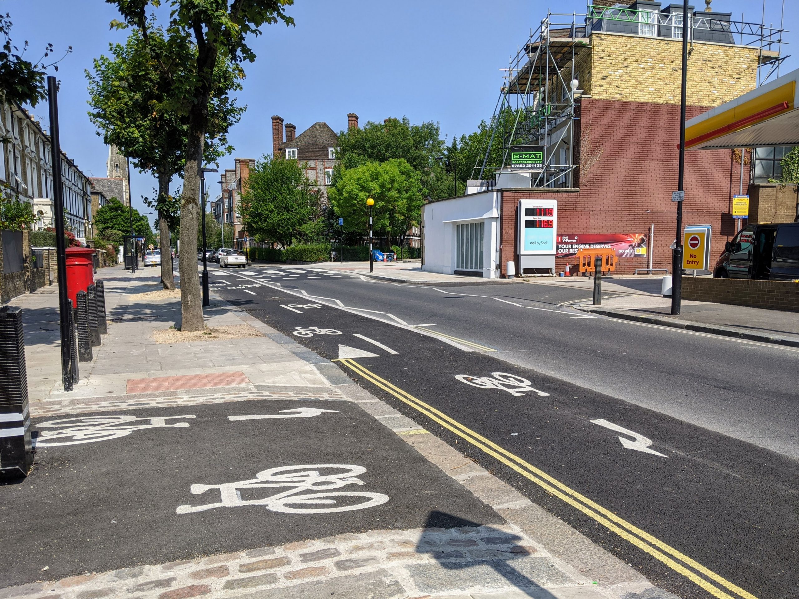 Walking and cycling improvements on Camden Park Road