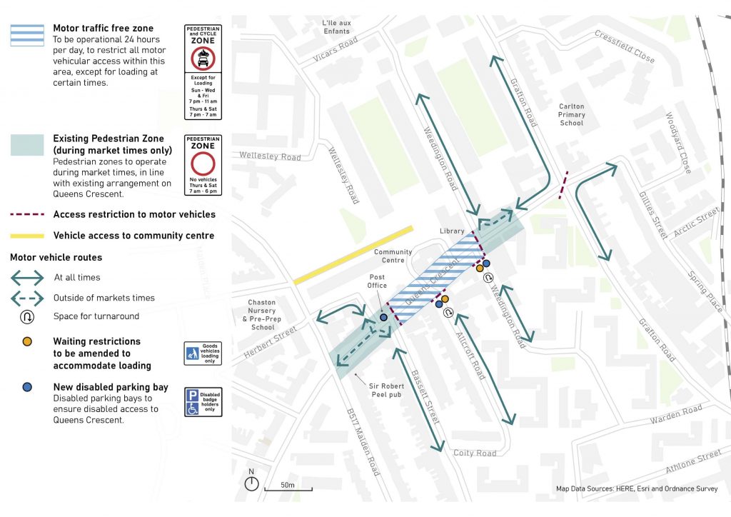 Queen’s Crescent/Grafton Road Traffic Free Consultation