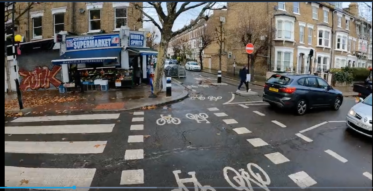 New Tiger crossing aids the new C6 Extension to Hampstead Heath