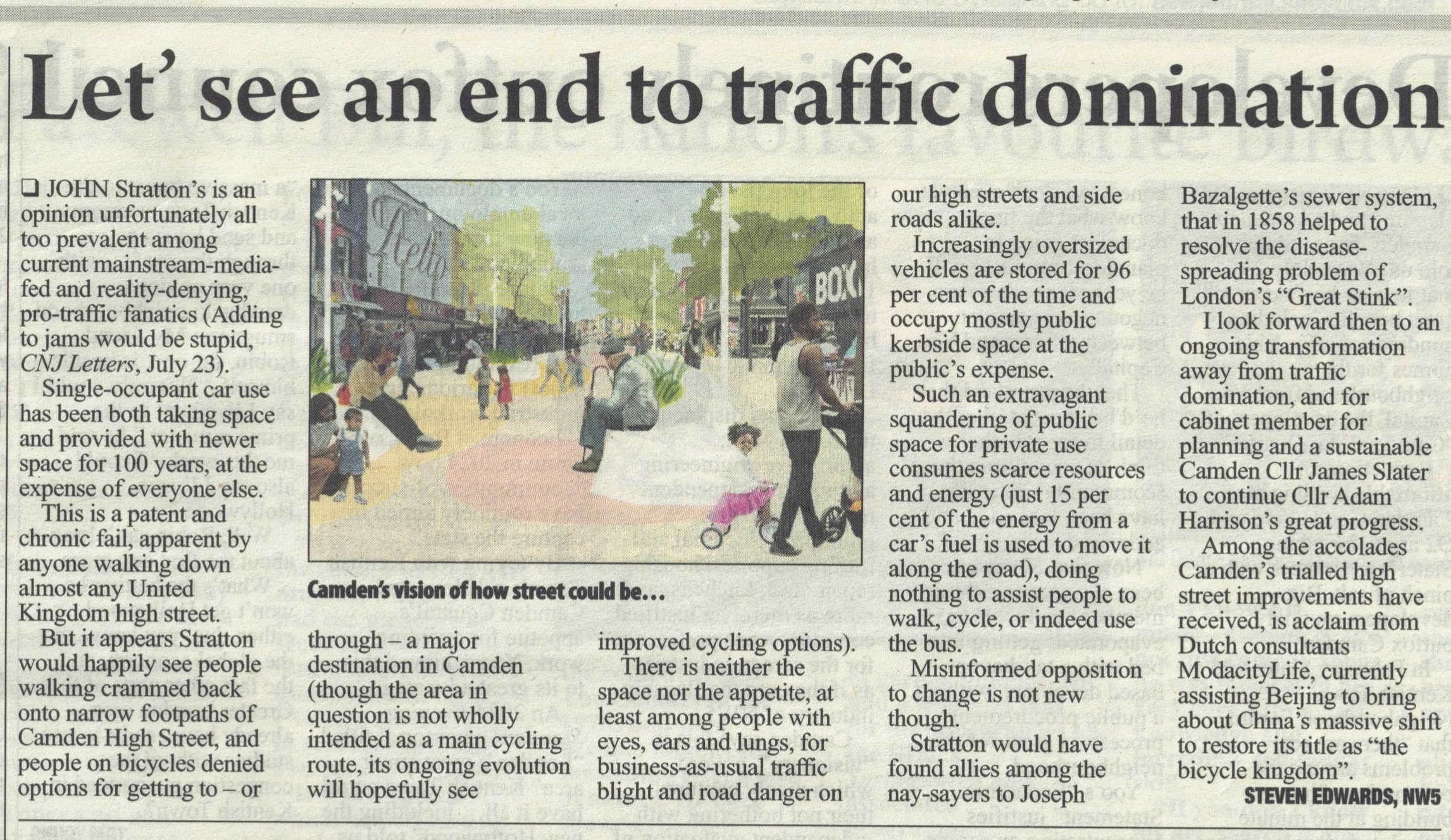 Let’s see and end to traffic domination